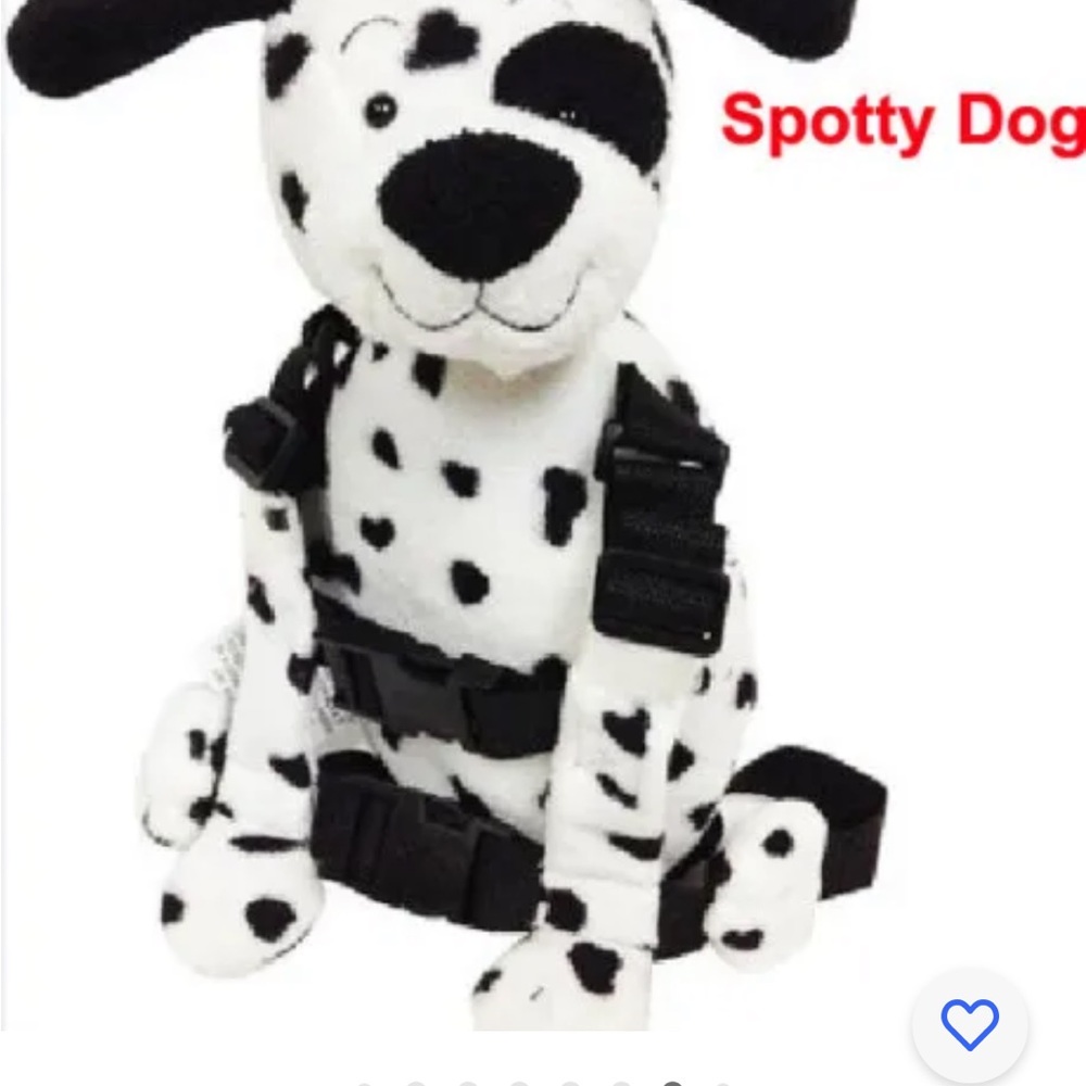 Toddler backpack with straps for walking